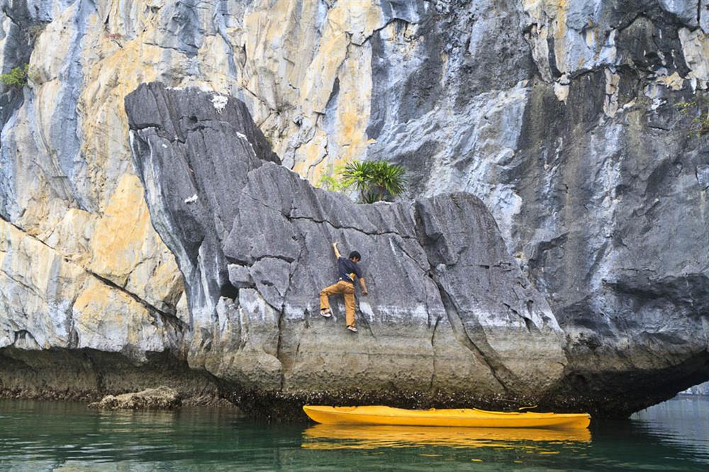 rock climb